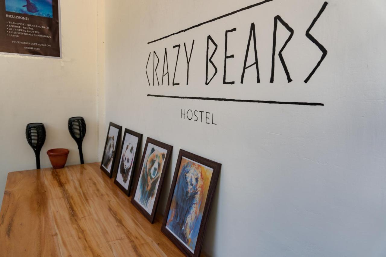 Crazy Bears Hostel Moalboal Bagian luar foto